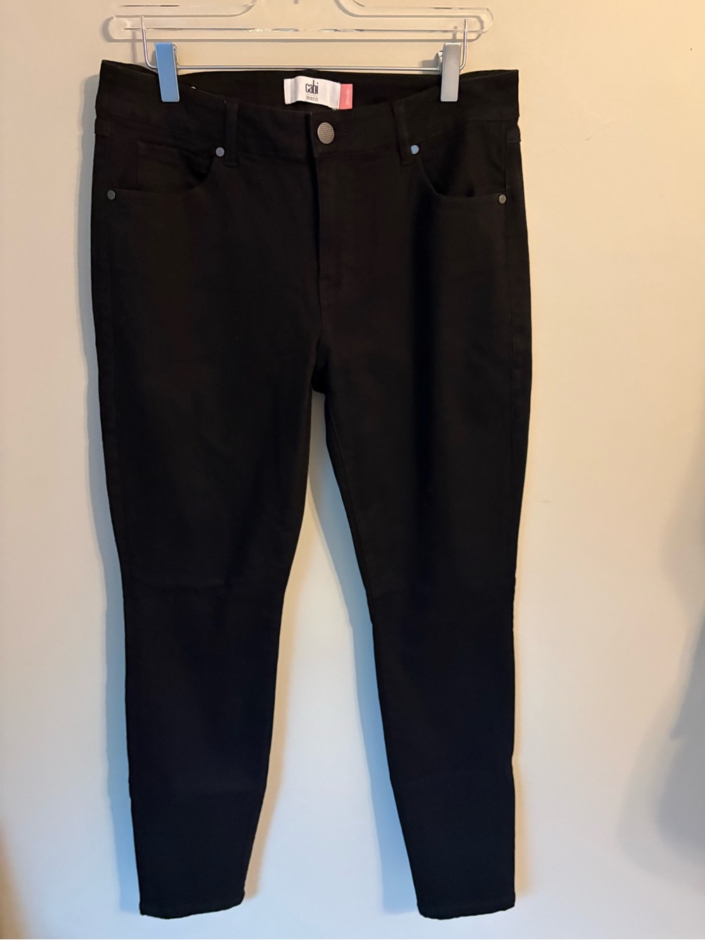 CAbi The Skinny Black Jeans Style 3491 | Women's Sz 12
